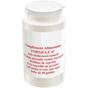 formule 47 - complément alimentaire anti-cholesterol