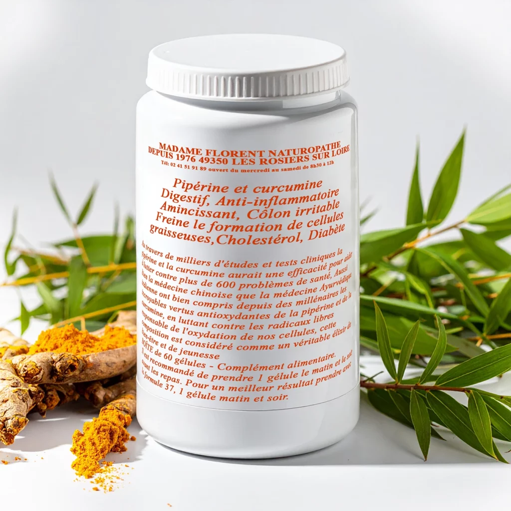 piperine et curcumine, formule bien-être de chez beautepassionbienetre.fr