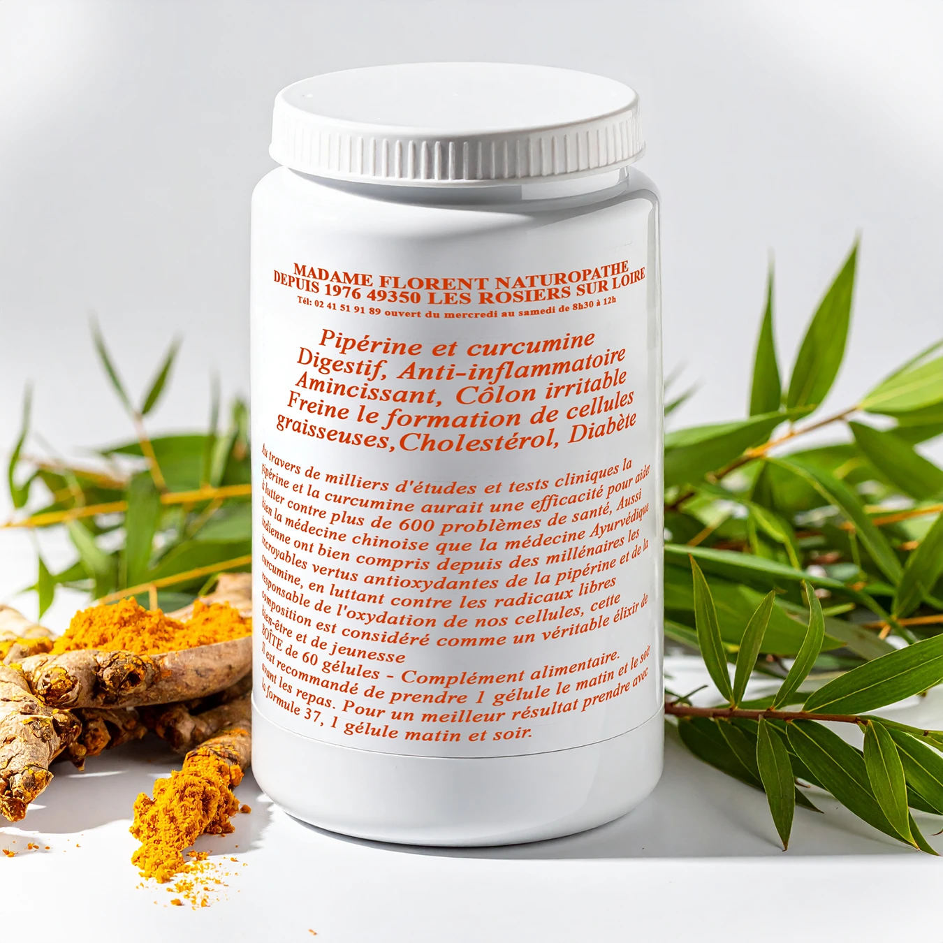 piperine et curcumine, formule bien-être de chez beautepassionbienetre.fr